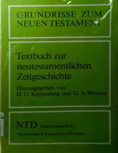 TEXTBUCH ZUR NEUTESTAMENTLICHEN ZEITGESCHICHTE